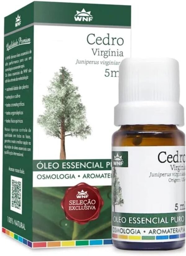 WNF Óleo Essencial Cedro Da Virgínia (Juniperus Virginiana) 5Ml -