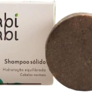 Wabi Sabi Shampoo em Barra Hidratação Equilibrada para Cabelos Normais 70g