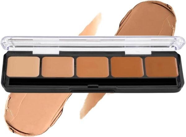 (Warm2) - Graftobian Professional HD Cream Foundation palette in warm and cool colours