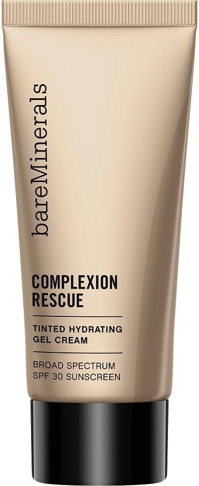 bareMinerals Hidratante Facial Com Cor Complexion Rescue Com Fps 30, Protetor Solar Mineral Vegano Com Cor E Ácido Hialurônico, Tamanho Mini, Trigo 4,5 1 bareMinerals Hidratante Facial Com Cor Complexion Rescue Com Fps 30, Protetor Solar Mineral Vegano Com Cor E Ácido Hialurônico, Tamanho Mini, Trigo 4,5