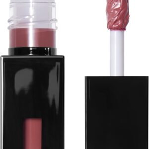 e.l.f. Mancha labial brilhante, longa duração, leve para um toque de cor transparente e acabamento brilhante sutil, vegano e livre de crueldade, malva poderoso