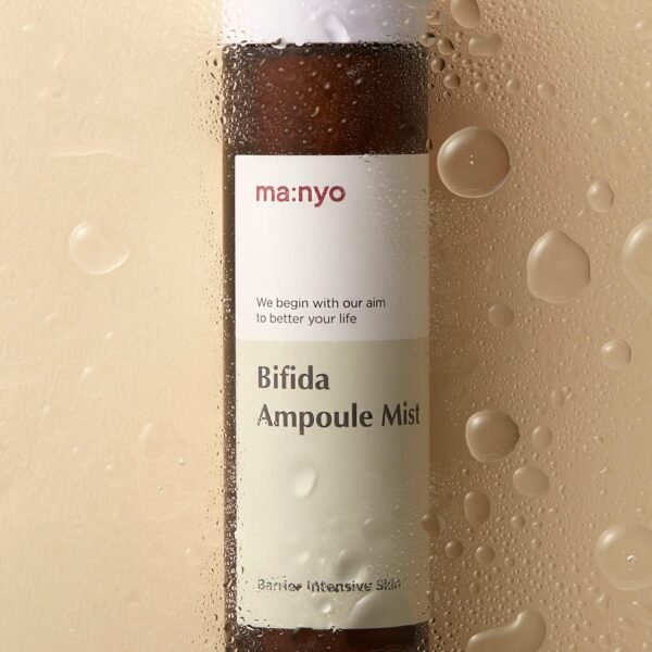 ma:nyo Manyo Factory Bifida Ampoule Mist 4,0 Fl Oz (120Ml) Névoa Facial com Pha, de Longa Duração, Nutritiva para Homens e Mulheres, K-Beauty Limpo - Imagem 2